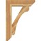 Ekena Millwork Legacy Slat Rough Sawn Bracket w/ Offset Brace, Western Red Cedar, 8"W x 30"D x 42"H BKT0806X30X42LEC06RWR - alternate 3